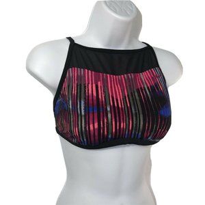 Women Large Nike Electrify High Neck Mesh Bikini Top, Swim/Beach